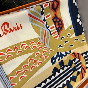 Authentic 100% Silk Hermes scarf brand new never worn